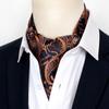 Elegant Men'S Scarf Trendy British Retro Suit Silk Scarf Shirt Neckline Scarf Spring Autumn Winter Business Scarf Scarf Scarf