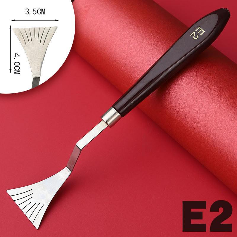 Oil Painting Palette and Spatula Set: Knife Set for Acrylic, Gouache, and Pigment