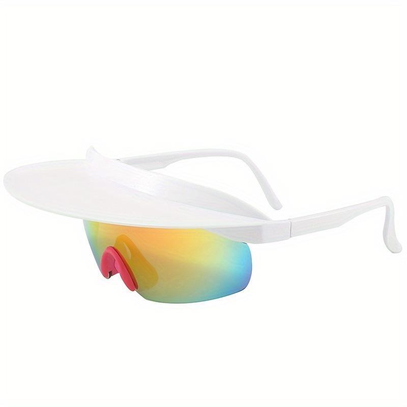 Non-polarized Brim Sun-Proof Cycling Sunglasses Men Women Road Bike Glasses Male Female Bicycle Goggles MTB Sport Eyewear Lens Eye