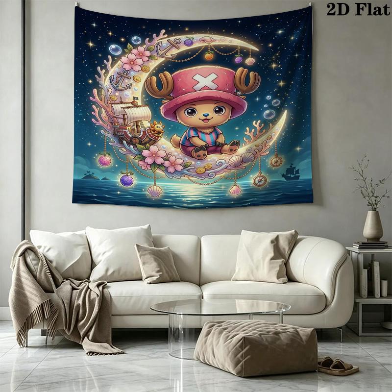 One Piece Wall Tapestry Aesthetic Wall Hanging Printed Fabric Blanket Decorative Tapestries For Bedroom Living Room Home Decor