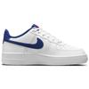 Nike Air Force 1 Low White Deep Royal GS Sneakers CT3839-101