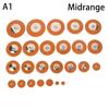1 комплект подушек для саксофона Универсальные подушки для саксофона Подушки из натуральной козьей кожи для саксофона Запасные части для альт-, тенор-, сопрано-саксофона