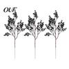 Orange Silk Plants for Halloween Decoration Realistic Artificial Flowers Autumn Home Decoration, Floral Decorative Entryway Branches Table Centerpiece