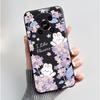 Phone Case For ZTE Blade V70 Max/Nubia V70 Max Soft Silicone Black Case Bright Pattern Pink Sand Beach,Garden Shockproof Shell