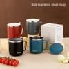Stainless Steel Insulated Water Cups Double Wall Vacuum Flask Portable Milk Coffee Cup  Home