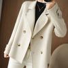 Short Woolen Coat Women's Autumn and Winter Fashion Casual Small Loose Outer Suit Collar Woolen Coat