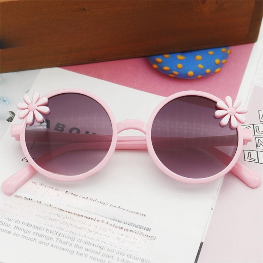 Shades Flower Sunglasses Anti Radiation Glass Children Eyeglass Cool Blocking Sunglasses Girl/Boy