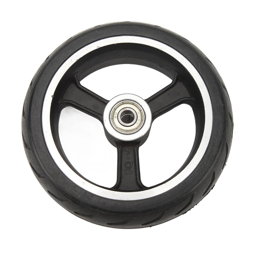 5.5 дюймов Заднее колесо скутера Резиновая шина Алюминиевый сплав Ступица Амортизация Противоскользящая задняя часть скутера