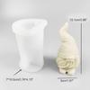 Декорация Гном Санта 3D Форма для Свечи DIY Форма для Эпоксидной Смолы Формы для Ручной Работы Свечей Ароматический Воск Мыло Формы для Декора