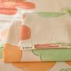 " Cotton Thickened Bed Sheet Plant Flowers Printed Single Double Top King Sheets Pure Cotton Single Size Kids Bed Linen "