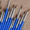 10pcs/set DIY Accessory Artist Tool Drawing Watercolor Oil Painting Brushes Nylon hair hook line pen