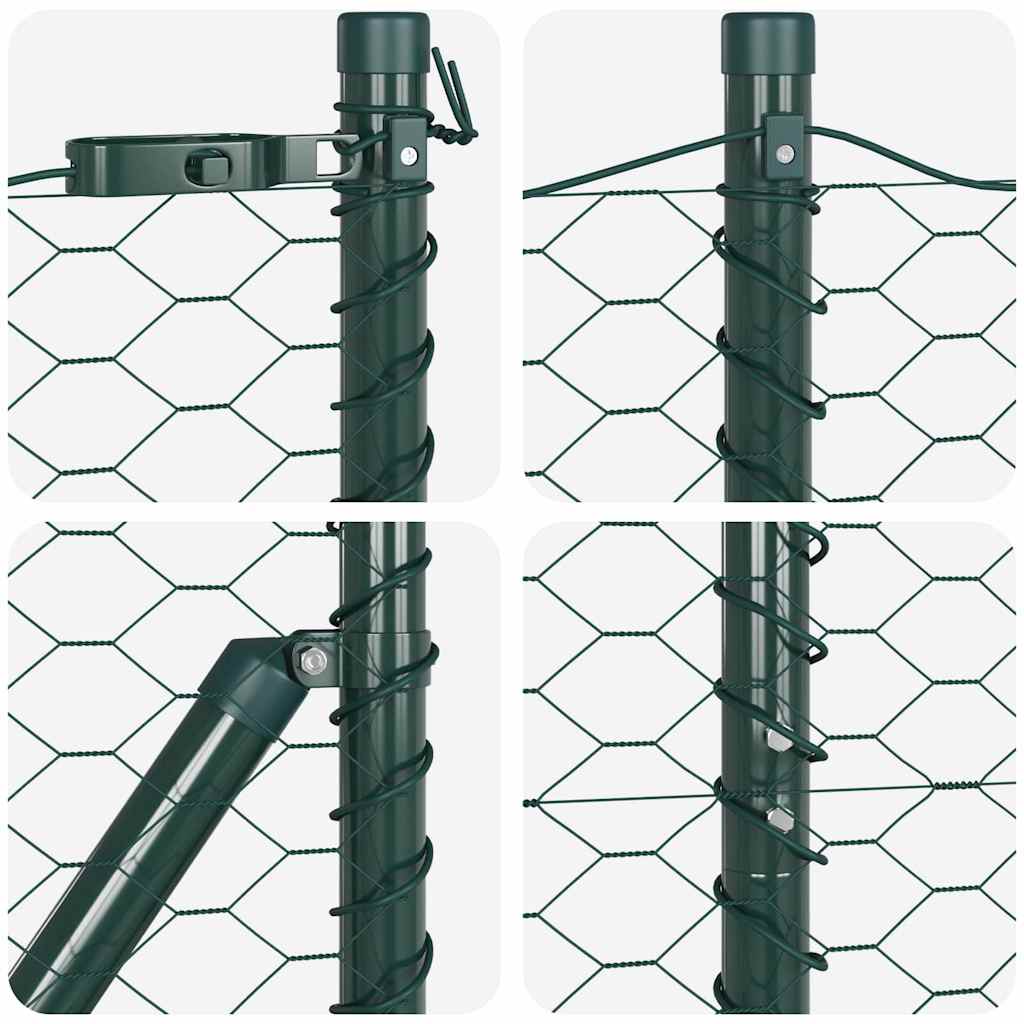 Ground Fix Welded Wire Fence 10 x 1 m (W x H)