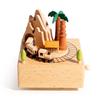 Ballet Dancing Girl Wooden Carousel Music Box Musical Jewelry Box  Children's Toys