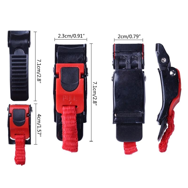 Motorcycle Helmet Plastics Pull Buckles ATV Bike Crash Helmet Clip Chin Strap Quick Release Pull Buckle Universal