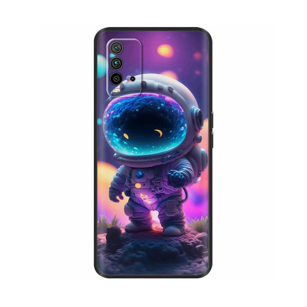 Чехол для Redmi 9T Цветы Мягкий Чехол для Телефона Задняя Крышка Для Xiaomi Redmi 9T 9 T Redmi9T Чехлы Тонкий Силиконовый Коке Защита от Падения Фундас