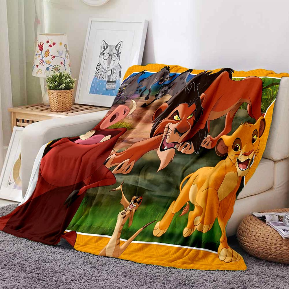 Lion Adventure Blanket Soft Throw Blanket For Home Bedroom Bed Sofa Travel Office Solid Christmas Blanket