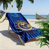 Al-Hilal SFC Print Beach Towel, Large Soft Quick Dry Towel for Beach Camping Swimming
