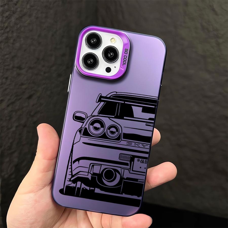 Крутой чехол для телефона JDM Dream Car для iPhone 16 Pro 15 Pro Max 14 13 12 11 XS 14 Pro Max 16 Plus 14Pro 12Pro Мягкий чехол