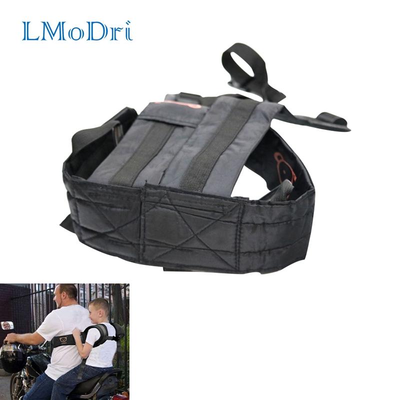LMoDri регулируемый детский ремень для мотоцикла, ремень безопасности для электрического мотоцикла, прочный рюкзак-кенгуру, мотоцикл для переноски детей