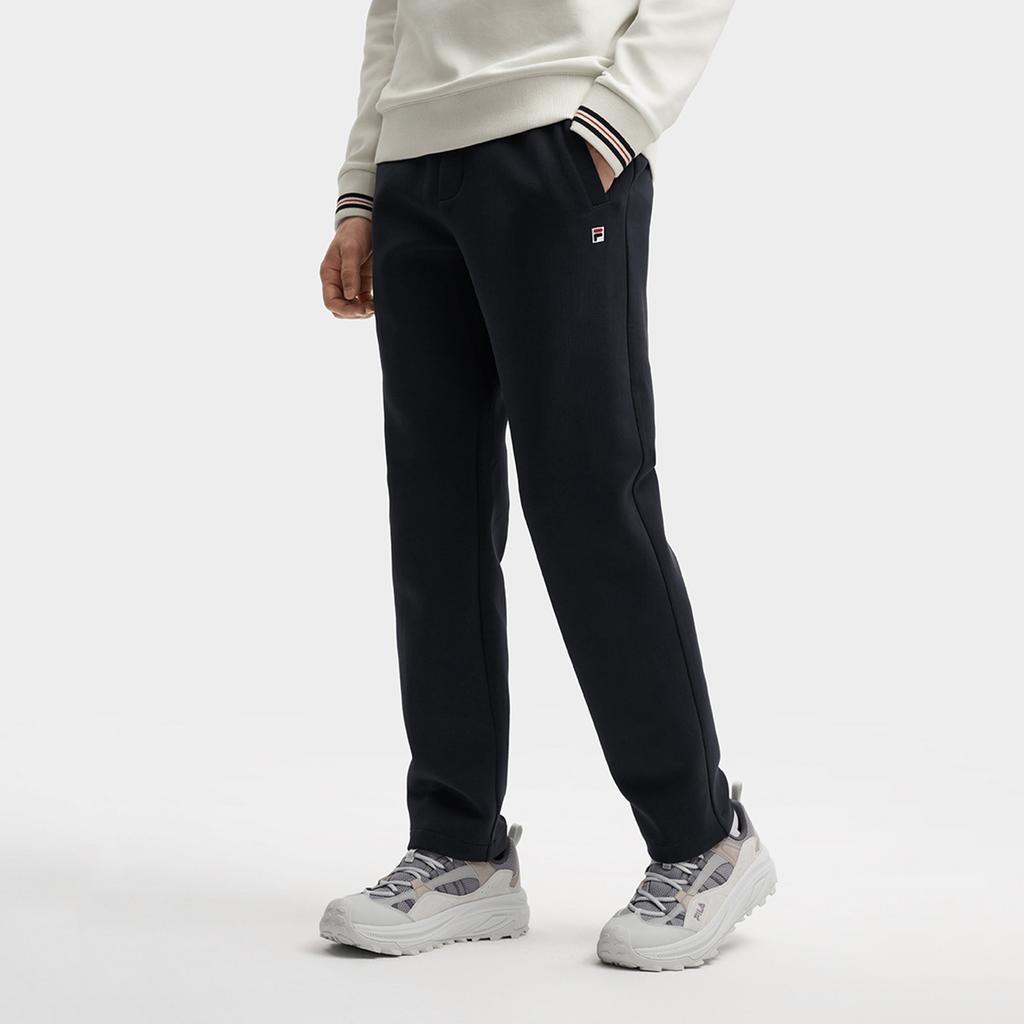Fila Heritage Fashion Простые Однотонные Классические Универсальные Модные Удобные Спортивные Трикотажные Повседневные Брюки Мужские низы Легендарный-Синий F11M548602FNV