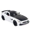 1/24 BENZ GTR литая модель автомобиля с высокой имитацией, игрушка со звуком и светом, инерционные транспортные средства, декоративные игрушки для детей, подарок