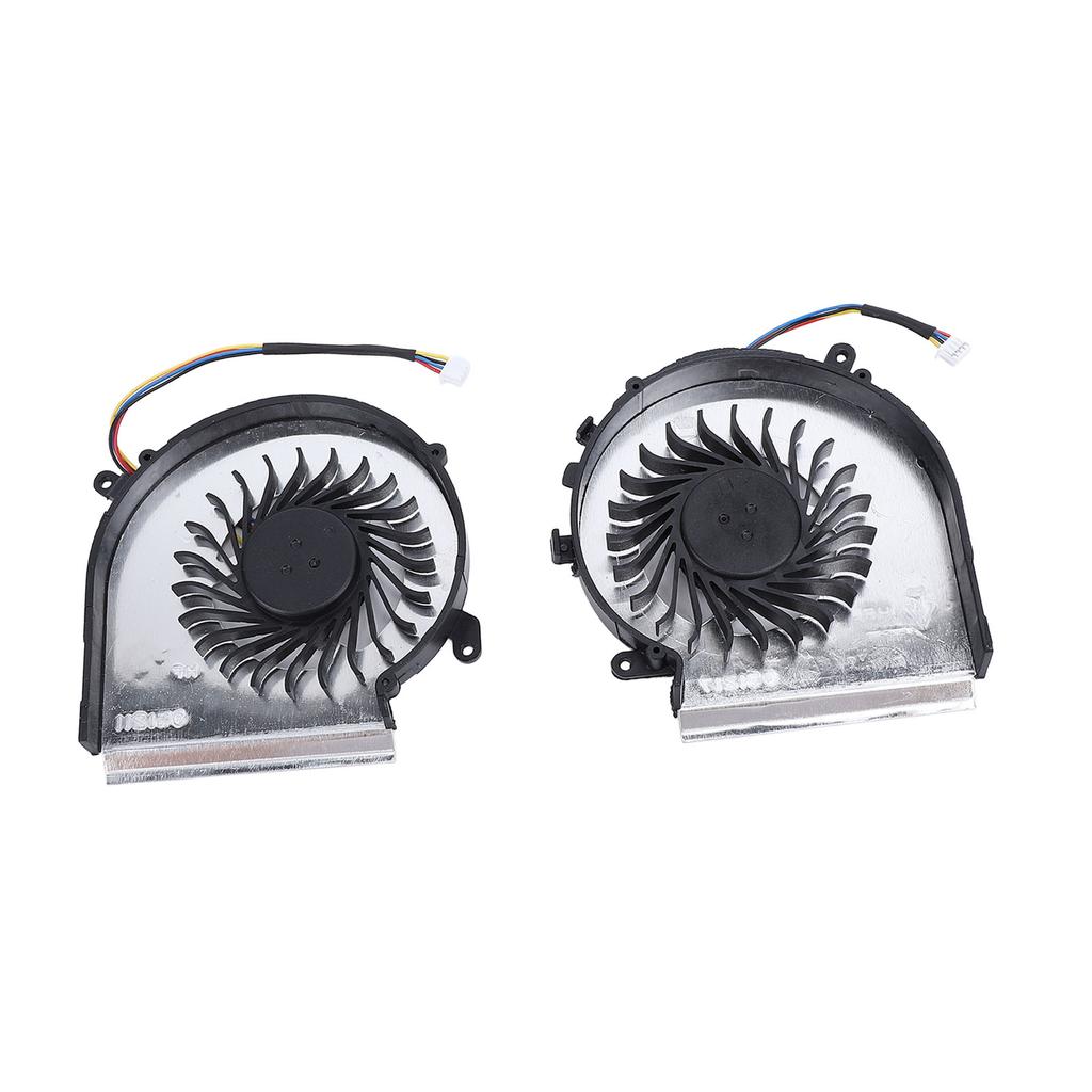 Laptop CPU GPU Cooling Fan Aluminum Alloy 4 Pin Laptop Replacement Cooling Fan with Repair Tools