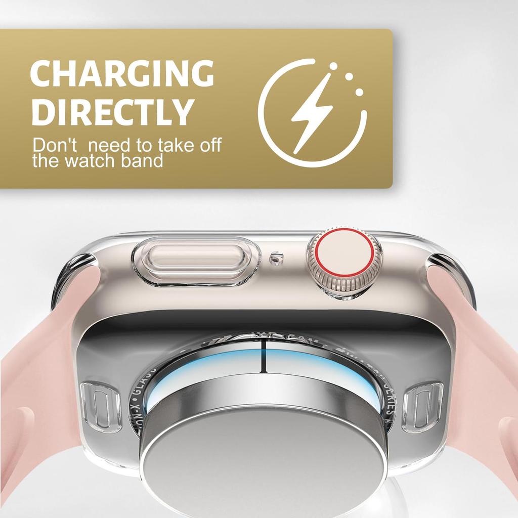 Полый чехол из ТПУ для Apple Watch 10 46 мм 42 мм Аксессуары БЕЗ Защиты экрана Мягкий Защитный бампер Чехол iWatch Серия 10 46 мм