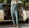 Women Casual Bib Pants Jumpsuit Playsuit Romper Dungarees Overalls