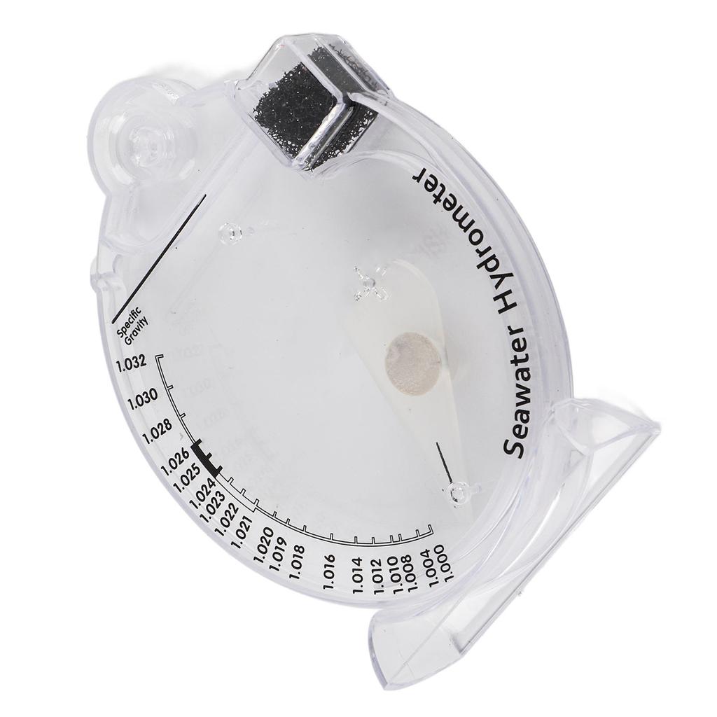 Sea Hydrometer Salinity Specific Gravity Test Saltwater Concentration Aquarium Testing Tool(HD T