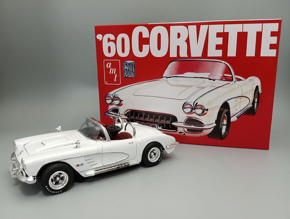 Место AMT 1960 Chevrolet Corvette Пластиковая модель AMT1374 1/25