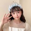 Crystal Children's Headdress Hair Accessories Crown Headband Crown Mesh Hair Hoop  Daily Life