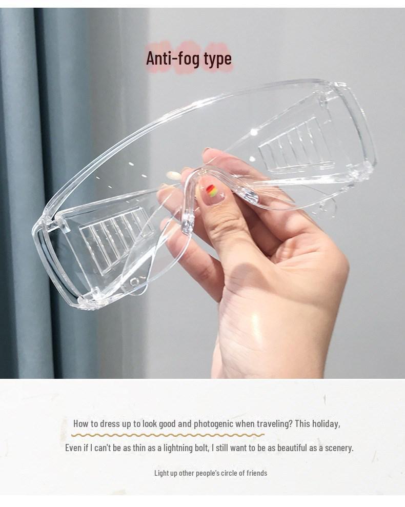 Anti-Splash Impact-Resistant Safety Goggles with Foam Padding