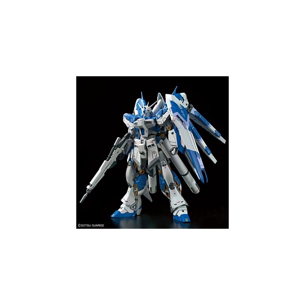 Bandai Spirits RG Мобильный доспех Гандам Контратака Чара Хи-Ну Гандам Масштаб 1/144 Пластиковая модель-конструктор с цветовой кодировкой