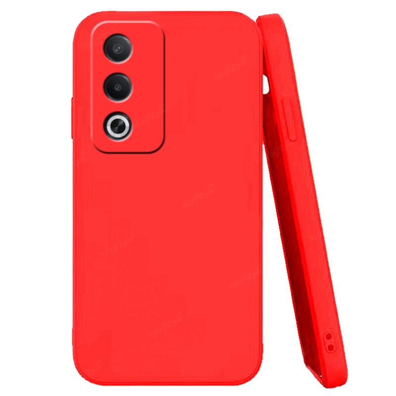 Чехол-крышка для OPPO A3 Pro Чехол-бампер для телефона OPPO A3 Pro Ударопрочный Мягкий ТПУ Жидкий силикон Fundas OPPO A3 Pro