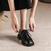 2025 Женские универсальные черные формальные рабочие туфли для весны и осени
