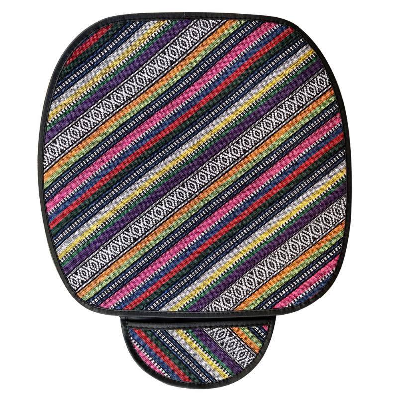 Льняной чехол на сиденье автомобиля, передняя и задняя льняная тканевая подушка, дышащий защитный коврик, универсальный автомобильный интерьерный Стайлинг, грузовик, внедорожник