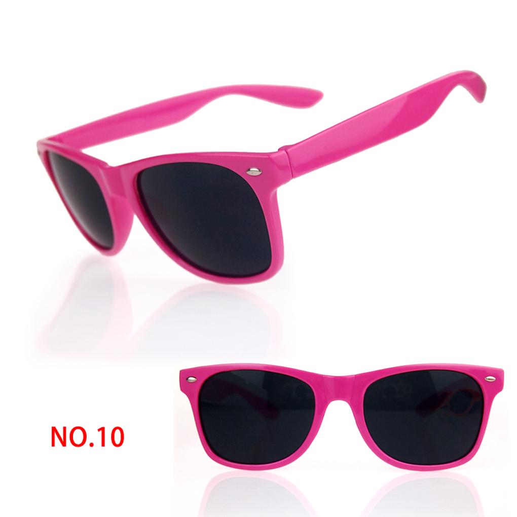 Квадратные ретро солнцезащитные очки очки черные линзы унисекс UV400 на открытом воздухе мода спорт