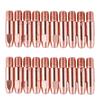 20pcs Gas Nozzle 0.8/1.0/1.2mm Copper Contact Tips Contact Nozzle Tips Welding Consumables Tips for 24KD MIG Welding Torch Tip