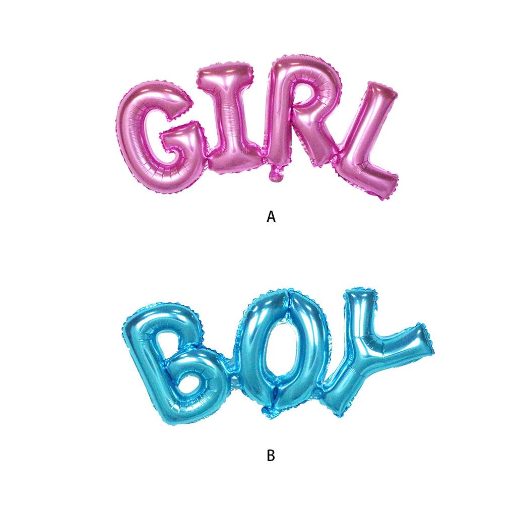 Слова Воздушный шар Вечеринка Алфавит Украшения Воздушный шар Мальчик Девочка Буква Номер Сценарий Воздушный шар