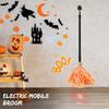 Floating Witch's Broom Halloween Holiday Party Decoration Props Haunted Animated Dancing Broomstick Halloween Decorations