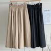 New Arrivals Open Run Women Frill Long Wide Skirt Pants