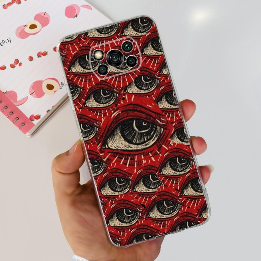 For Xiaomi Poco X3 Pro Phone Case Soft Silicon TPU Shockproof Coque For Poco X3 PocoX3 X 3 NFC Back Cover Bumper Astronaut Funda
