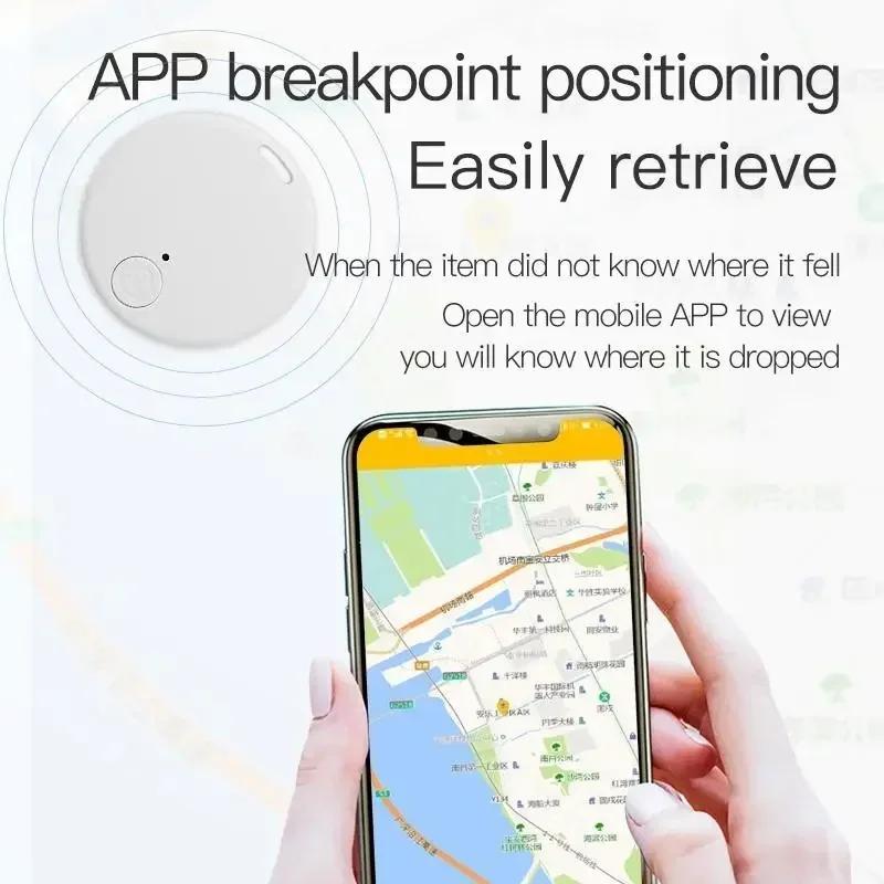 GPS-трекер Mini Bluetooth Outdoor Anti-lost Device Pet Wallet Tracking Двустороннее позиционирование LOS/Android Smart Locator Accessories