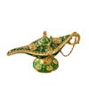European Aladdin's Lamp Gold Retro Pattern Figurine: Classical Style Decorative Craft
