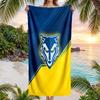 Warrington Wolves Fashion Beach Towel Portable Soft Quick Dry Towel For Swimming Camping Holiday Use