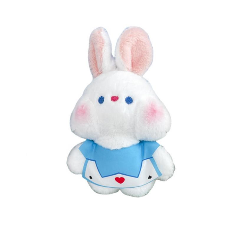 Adorable Plush Bunny Keychain Toy Soft Lilith Rabbit Doll Stuffed Animal Bag Charm