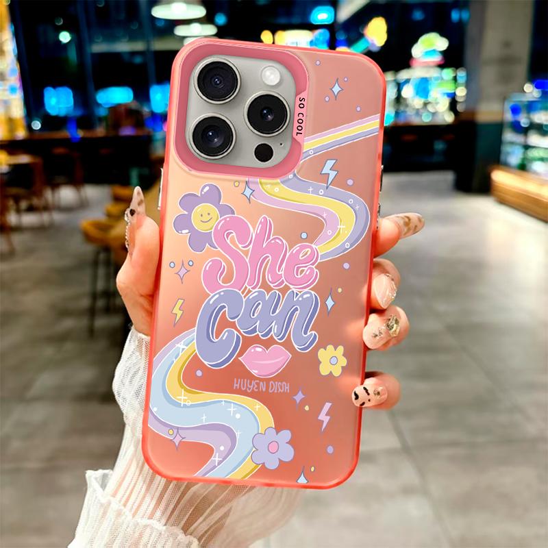 She Can · Dreamy Pop Art Style" Fashion Case for Xiaomi Redmi Series.Redmi 9,9A,9C,10C,Note 8,Note 8 Pro,Redmi 10X,Note 9S,Poco C31,Note 9 Pro...