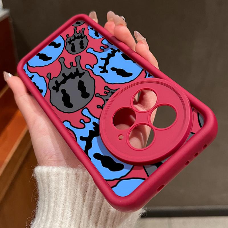 Противоударный матовый мягкий чехол из ТПУ для телефона OnePlus 13 12 13R 13T 12R ACE 5 3 2 11R со смешным рисунком черепа, защитой объектива и защитой от падений