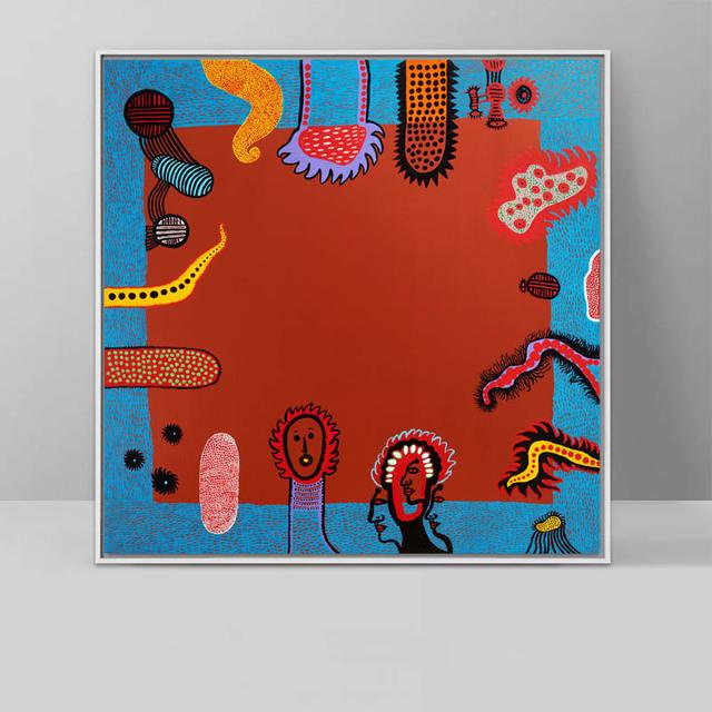 Yayoi Kusama абстрактное искусство тыква холст картины постеры и принты настенные художественные картины для гостиной Cuadros украшение дома