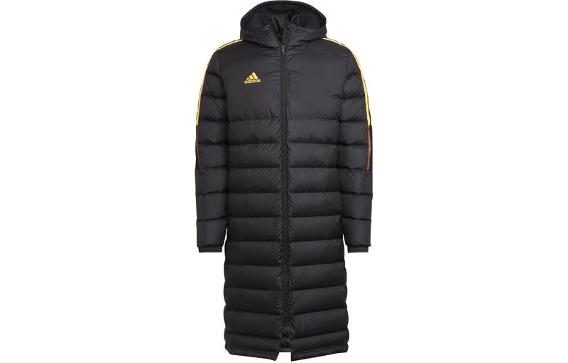 adidas Пуховики Мужские Черные С капюшоном Умеренные Другие H38731